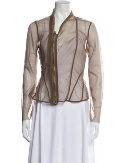 Pre-owned Rick Owens Late 2000's - Early 2010's Vest In Neutral