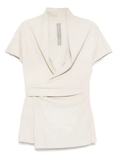 Rick Owens Laura Top In Neutral