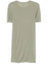 Rick Owens Layered Short-sleeve T-shirt In Green
