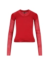 Rick Owens Top In Red