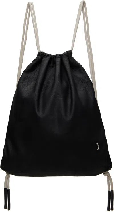 Rick Owens Leather Backpack