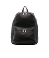 Rick Owens Leather Backpack In Black