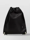 Rick Owens Drawstring Leather Backpack