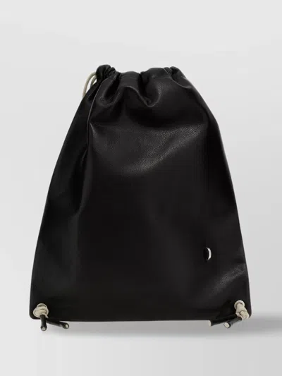Rick Owens x Champion Embroidered Nylon Drawstring Bag