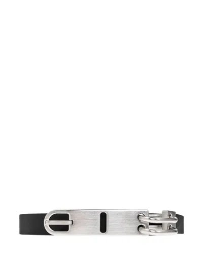 Rick Owens Leather Belt In Black
