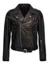 Rick Owens Bauhaus Stooges Leather Jacket In Black