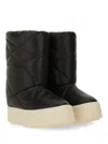 Rick Owens Leather Boot In Black