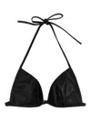 RICK OWENS LEATHER BRA