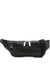 Rick Owens Calf Leather Belt Bag With Adjustable Strap