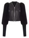 Rick Owens Concordians Cropped Klaus In Black