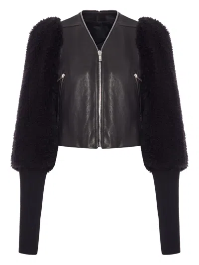 Rick Owens Concordians Cropped Klaus In Black