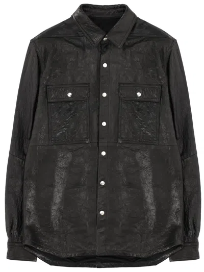 RICK OWENS LEATHER JACKET