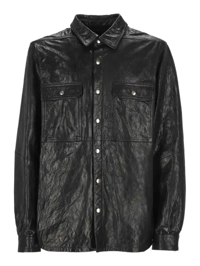 RICK OWENS LEATHER JACKET