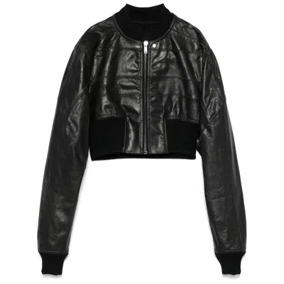 RICK OWENS LEATHER JACKETS