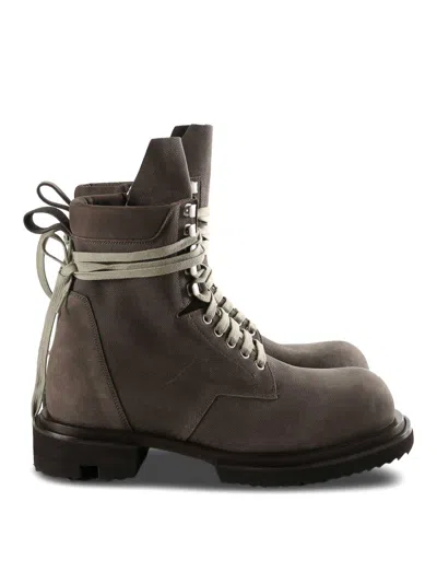 Rick Owens Leather Knee-high Boots In Multi