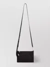 Rick Owens Leather Messenger Bag Adjustable Strap