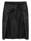 Rick Owens Midirock Aus Leder