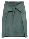 Rick Owens Midirock Aus Leder
