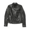 Rick Owens Jumbo Bauhaus Stooges Biker Jacket In Black