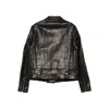 Rick Owens Belted Zip-fastening Leather Jacket In Black