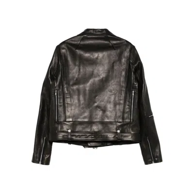 RICK OWENS RICK OWENS LEATHER OUTERWEARS