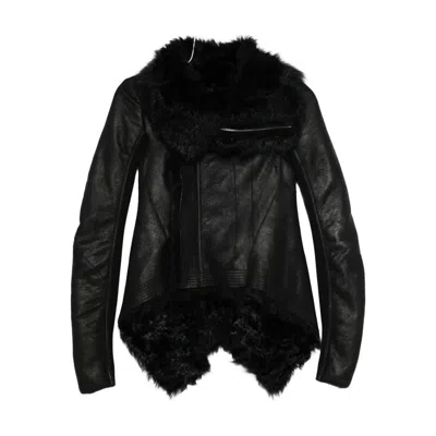 RICK OWENS RICK OWENS LEATHER OUTERWEARS