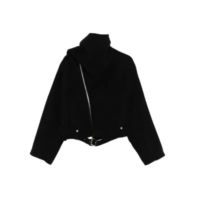 RICK OWENS RICK OWENS LEATHER OUTERWEARS