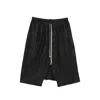 Rick Owens Drawstring Shorts In Black