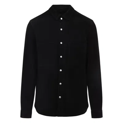 RICK OWENS LEATHER SHIRTS