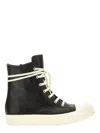 RICK OWENS LEATHER SNEAKER