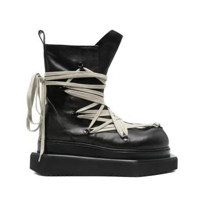 Rick Owens Leather Sneakers