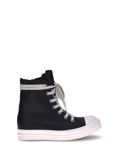 Rick Owens Leather Sneakers