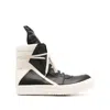 Rick Owens Geobasket Leather High-top Sneakers