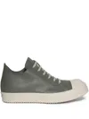 Rick Owens Round-toe Low-top Casual Shoes In Gray