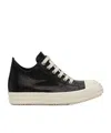 Rick Owens Women Blackwhite Lace Up Sneakers, 3.5 Luxury Sneakers For Women Darveys In Black