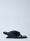 Rick Owens Thong Cantilever 45 In Black