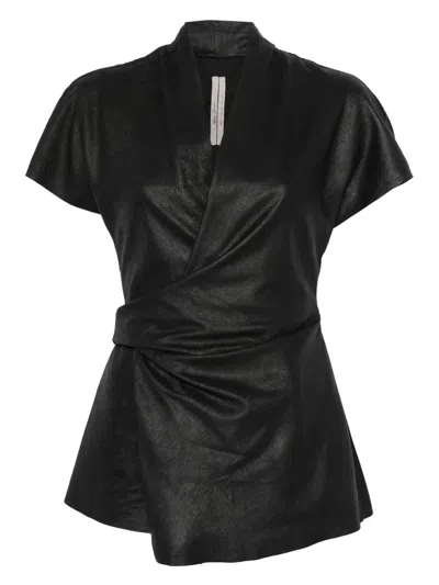 Rick Owens Oberteil Aus Leder