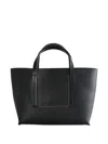 Rick Owens Black Mini Shopper Tote In Black