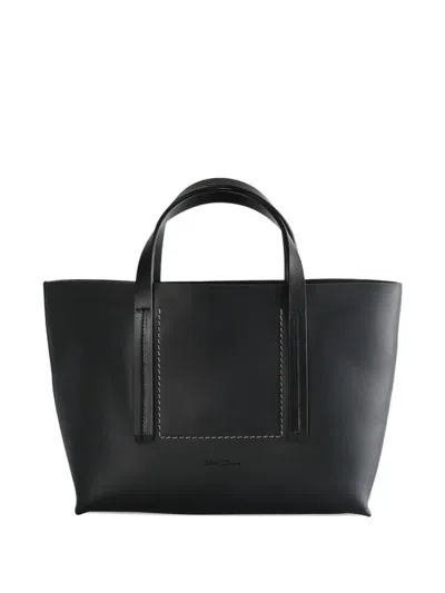 RICK OWENS LEATHER TOTE BAG