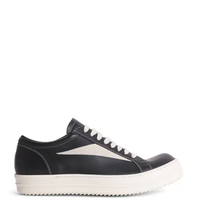 Rick Owens Leather Vintage Sneakers