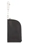 Rick Owens Black Concordians Hook Wallet