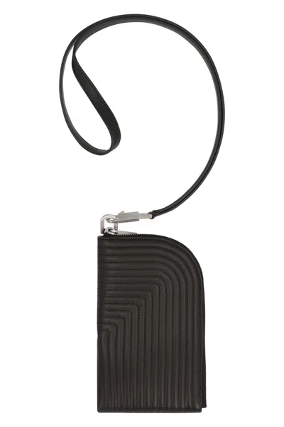 RICK OWENS RICK OWENS LEATHER WALLET