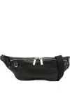 Rick Owens Leather Zip-fastening Belt Bag In Black