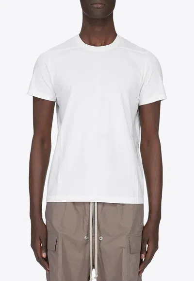 Rick Owens Level Crewneck T-shirt In White