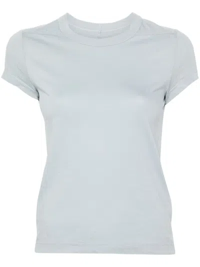 Rick Owens Level Cropped T-shirt In White