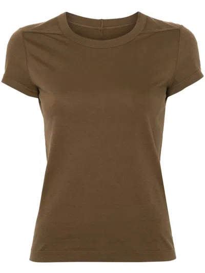 RICK OWENS LEVEL CROPPED T-SHIRT