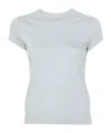 Rick Owens Level Cropped T-shirt In White