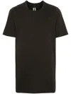 Rick Owens Level Organic-cotton T-shirt In Dark Dust