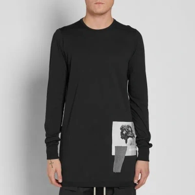 Pre-owned Rick Owens - Level Patch - Sweatshirt In Black