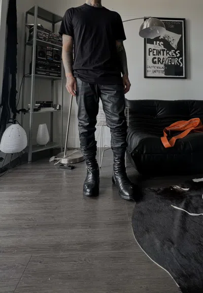 Pre-owned Rick Owens Level Shirt In Black